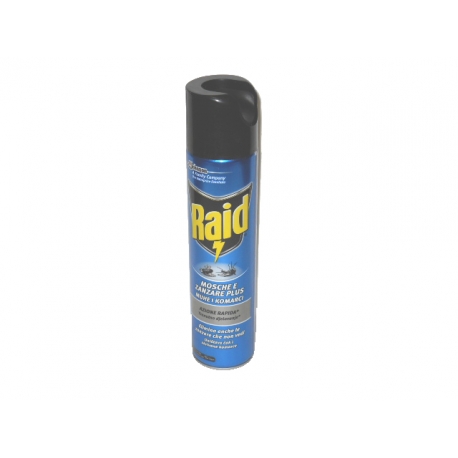 RAID MOSCHE E ZANZARE 400 ML.