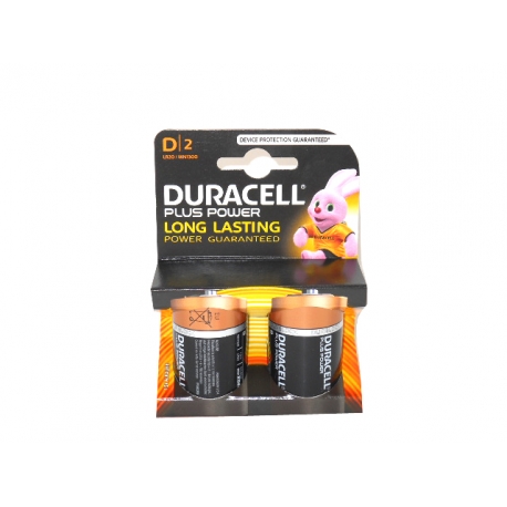 DURACELL PLUS TORCIA D 2 PZ.