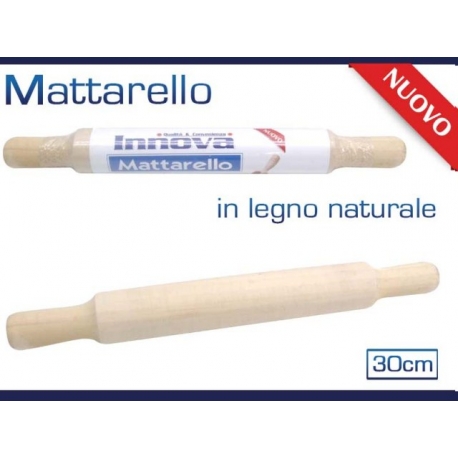MATTARELLO LEGNO 30 CM.
